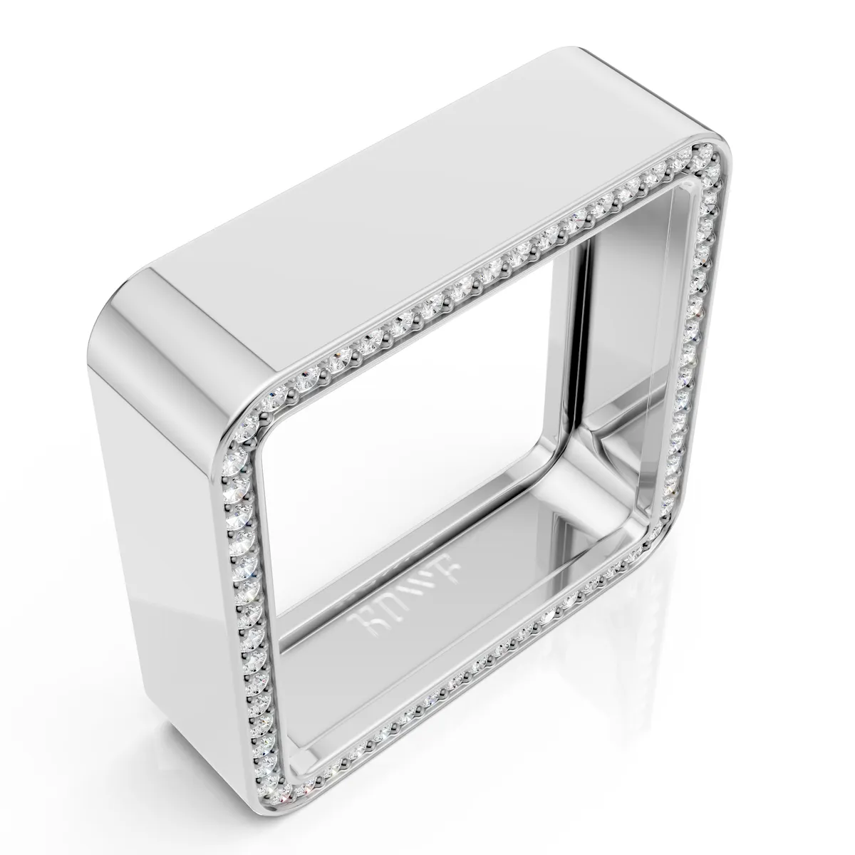 Modern Open Frame Ring